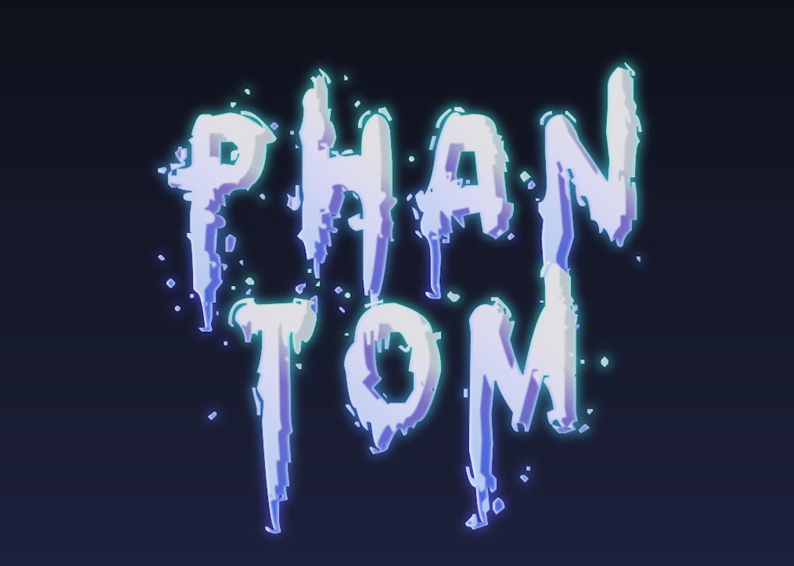 'Phantom' - Текстурный 3D Текст в 'Neon' Стиле