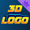 3D лого на фото конструктор надписей