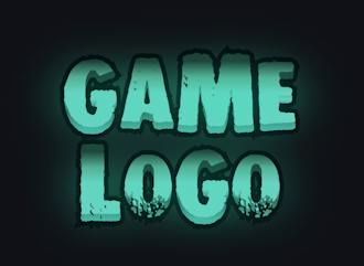 Игровой Лого Красивым Шрифтом